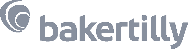 Logga BakerTilly svartvit